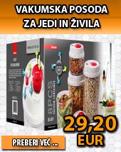 Vakumske posode za jedi in živila
