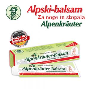 Alpenkräuter Balsam 200ml - Z listi vinske trte in rdečega kostanja - ORIGINAL LLOOYD EMULSION 